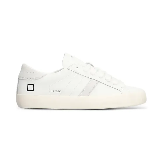 D.A.T.E. Hill Low leren “White” (M451HLBAWH)