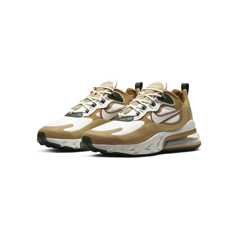 Nike Air Max 270 React Reggae Club Gold/Flat Gold/Wheat (AO4971-700)