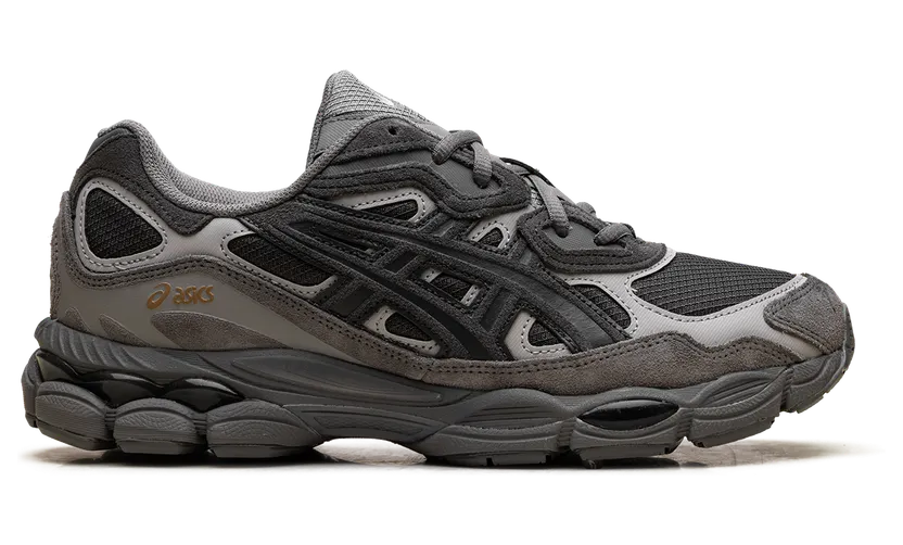Asics Gel-NYC “Obsidian Grey”: grijze schaduw, zware voetafdruk (5)