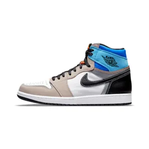 Jordan 1 High OG Prototype “White / Multi-Colour / Total Orange” (DC6515-100)