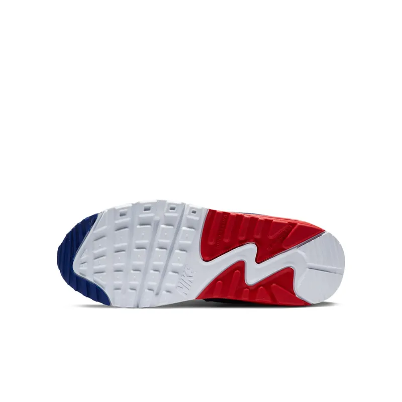 Nike Air Max 90 Deep Royal University Red (GS) White/Deep Royal/University Red (DA9022-100)