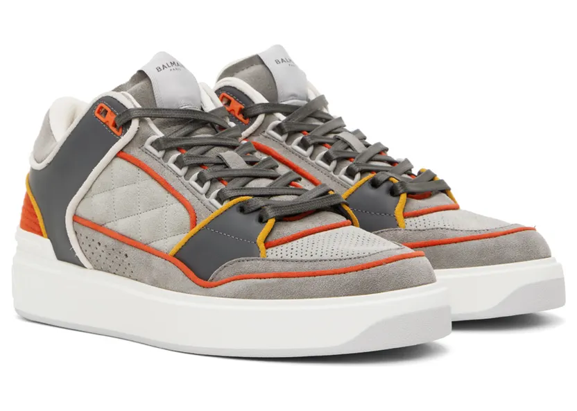Balmain B-Court “Gray” (YM0VI304TRDE) (4)