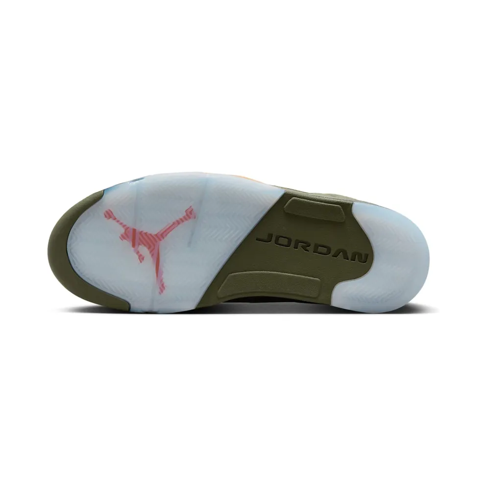 Air Jordan 5 Retro Army Olive/Solar Orange (DD0587-308)