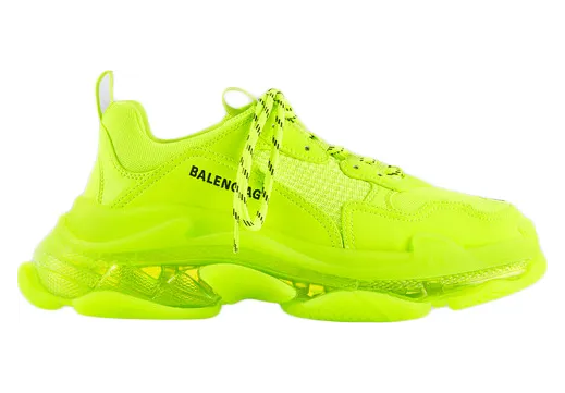 Balenciaga Triple S Clearsole Fluo Yellow