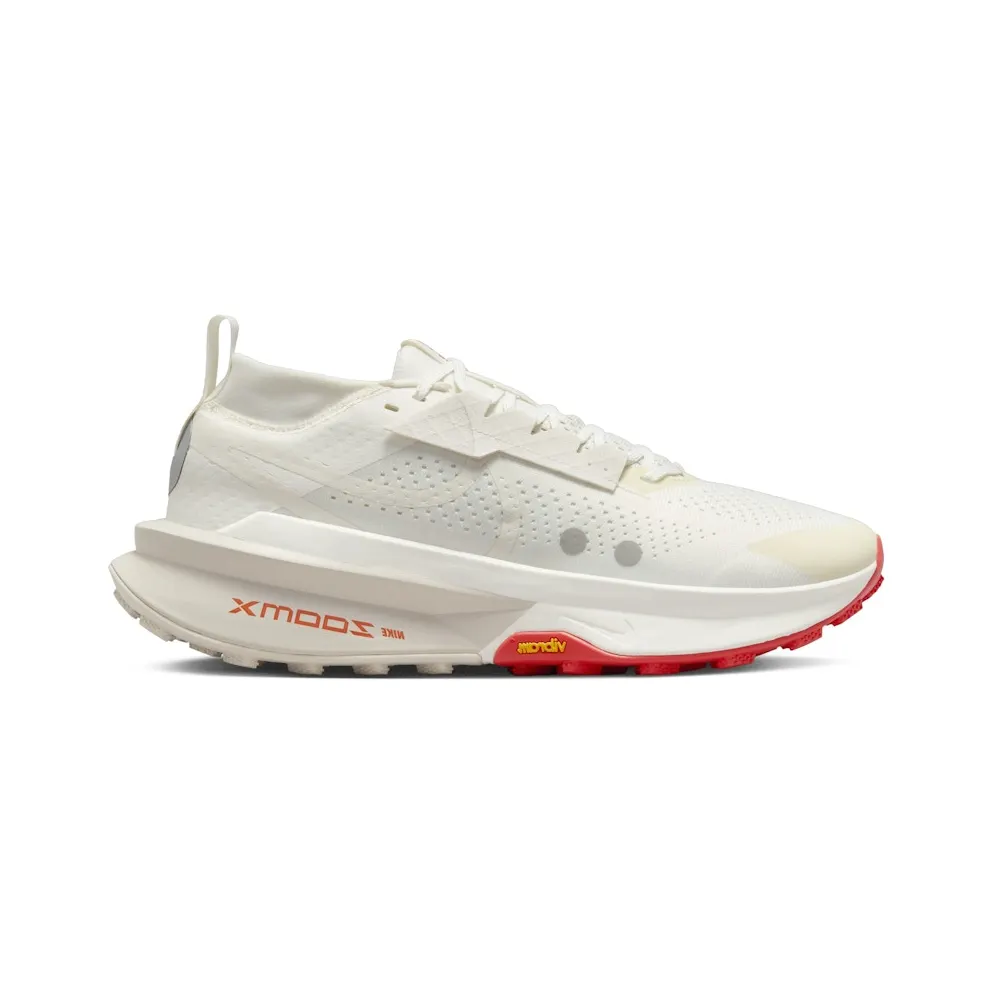 Nike ZoomX Zegama 2 “Sail / Picante Red / Metallic Platinum / Phantom” (FD5190-103)