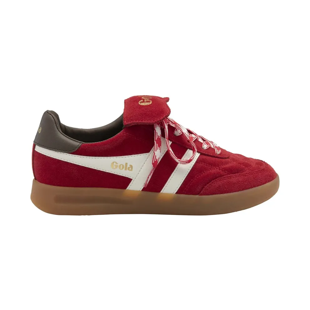 Gola sneaker red/off white/dark brown/gum (CLB787RW)