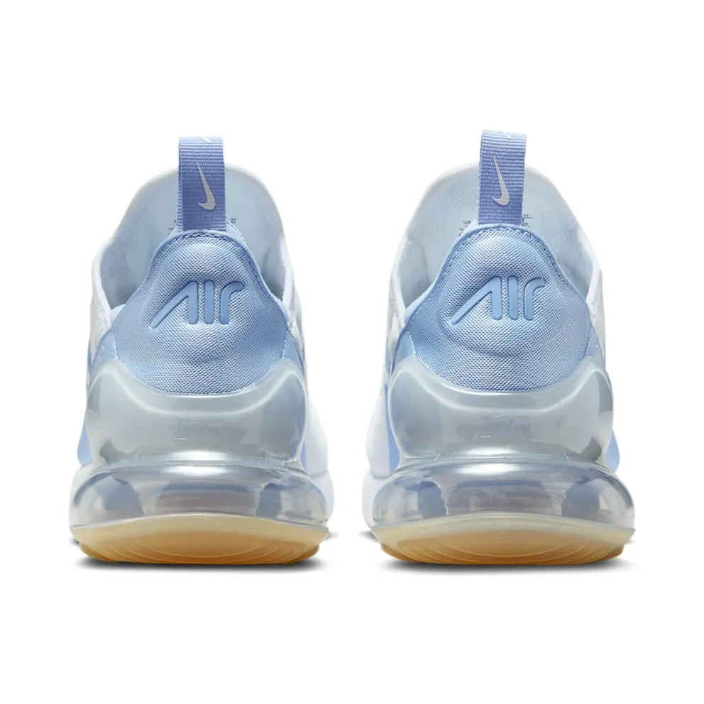 Nike Air Max 270 “White Blue Tint Gum Light Brown Aluminum” (HJ3222-103)