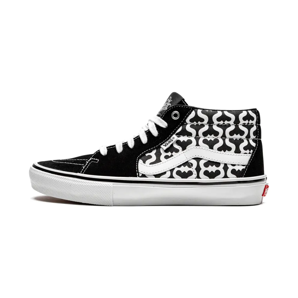 Vans Skate Grosso Mid “Supreme – Monogram S – Black” (VN0A5KS15XH)