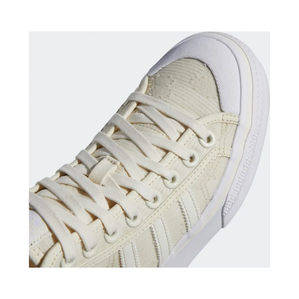 Adidas Nizza Platform Mid Cream White / Cream White / Cloud White (GX8356)