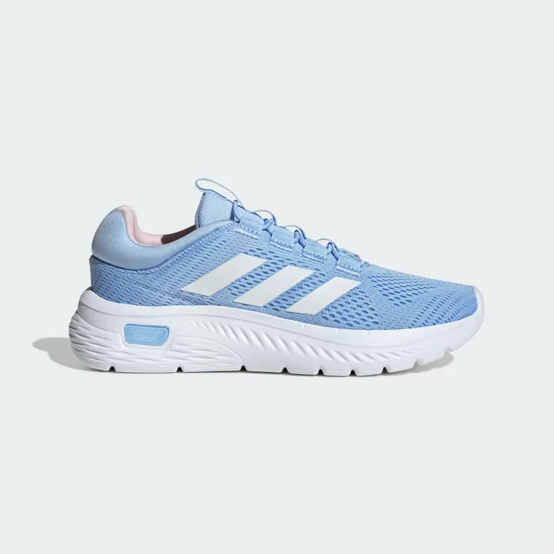 adidas Cloudfoam Comfy “Glow Blue / Cloud White / Clear Pink” (JR5515)