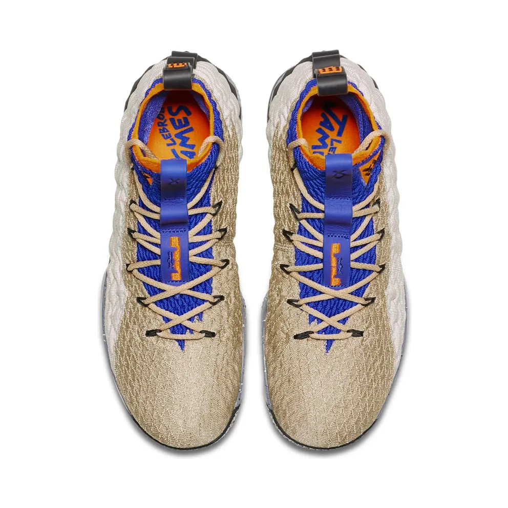 Nike LeBron 15 Mowabb (House of Hoops Special Box and Accessories) Multi-Color/Racer Blue-Total Orange (AR4831-900)