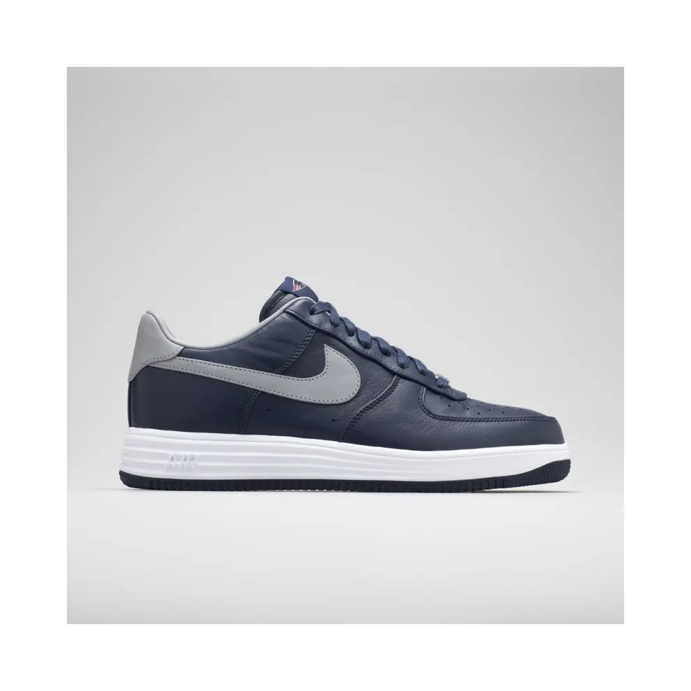 Nike Lunar Force 1 Low New England Patriots College Navy/University Red-White (746643-400)