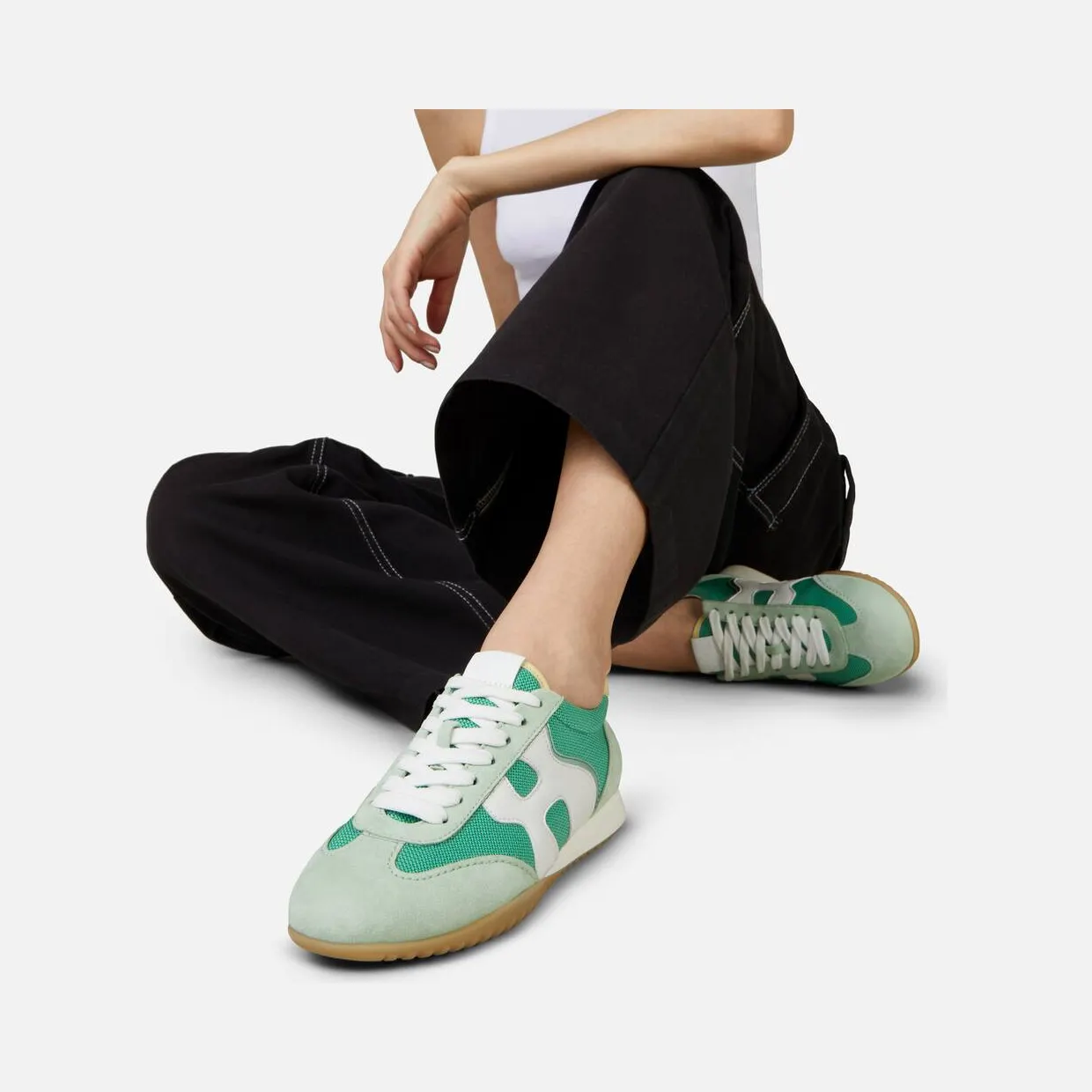 Hogan Olympia-Z Green White Yellow (HXW5650DO01N8Y0BBG) (6)