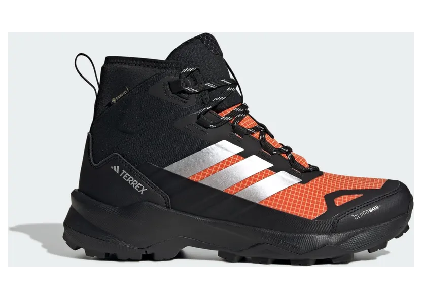 Adidas Terrex Skychaser AX5 Mid GORE-TEX CLIMAWARM+ Hikingschoenen Core Black / Silver Metallic / Semi Impact Orange (JS3002)