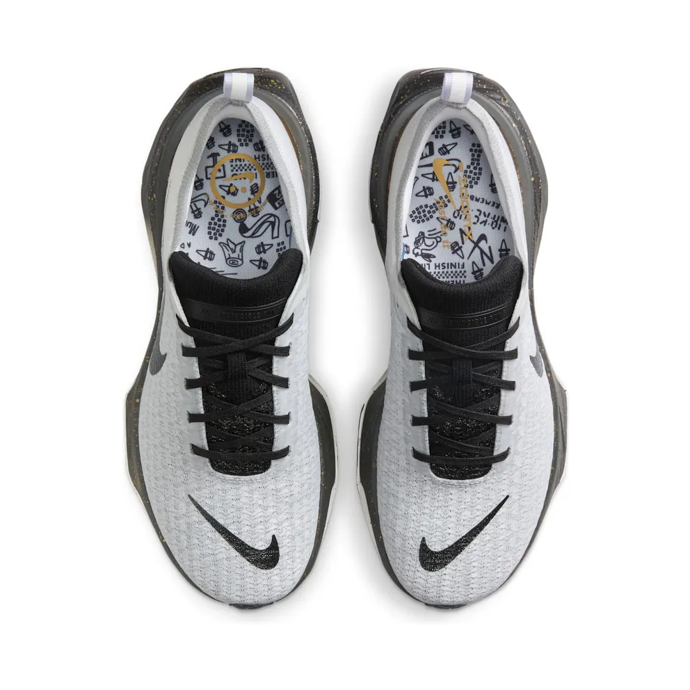 Nike ZoomX Invincible Run 3 White Dark Smoke Grey Light Smoke Grey Black (IB2756-100)
