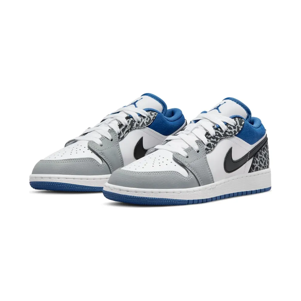 Air Jordan 1 Low SE Older Kids’ White (DQ2514-140)
