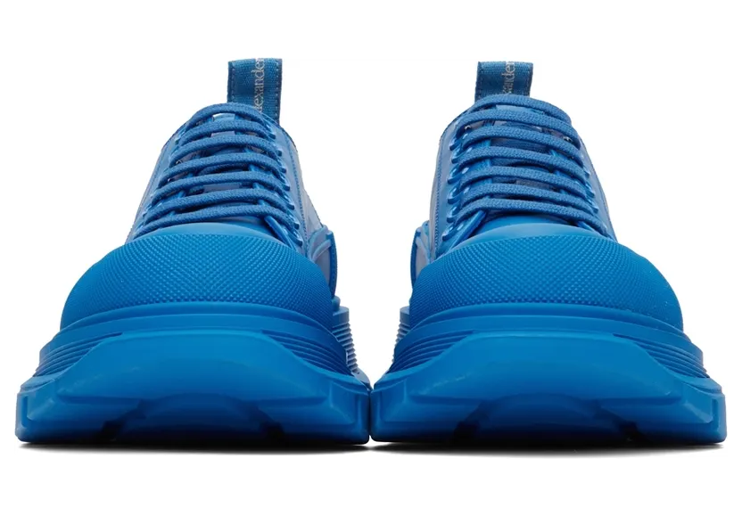 Alexander McQueen Grey Driver Tread Slick Low Sneakers (627225WIB81) (2)