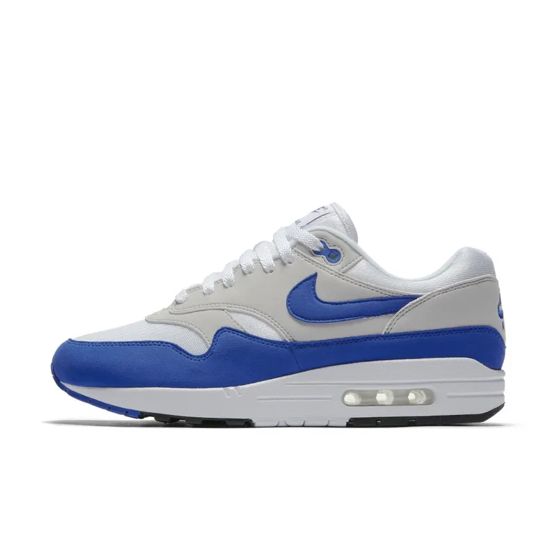 Nike Air Max 1 Anniversary Royal (2017) White/Game Royal-Neutral Grey-Black (908375-101)