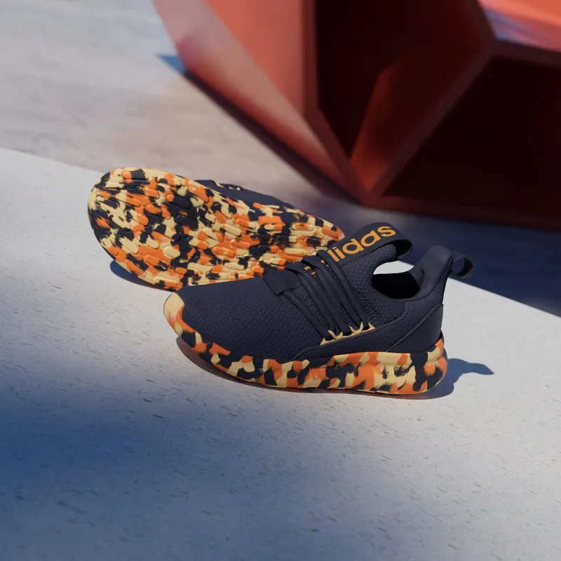 adidas Lite Racer Adapt 7.0 Shadow Navy Ice Tangerine (JS2286)