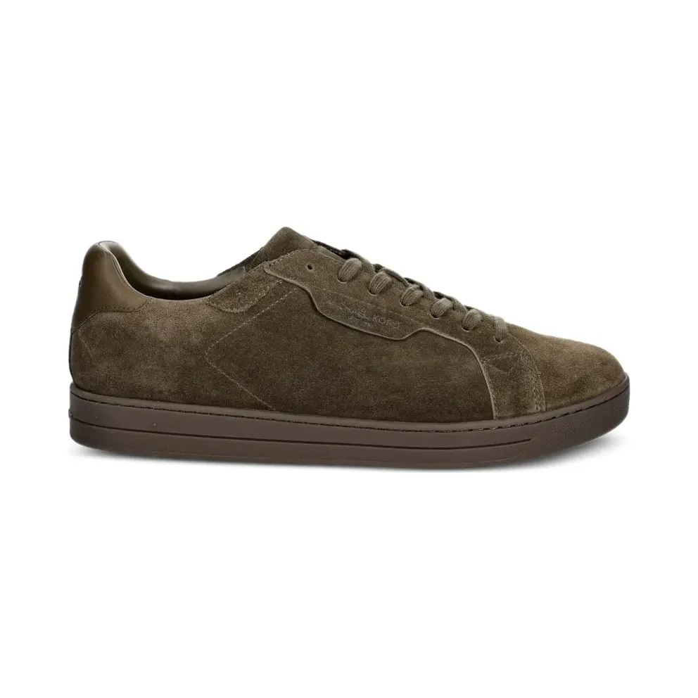 Michael Kors logo-detail leather sneakers – Grün (42S4KEFS1S)