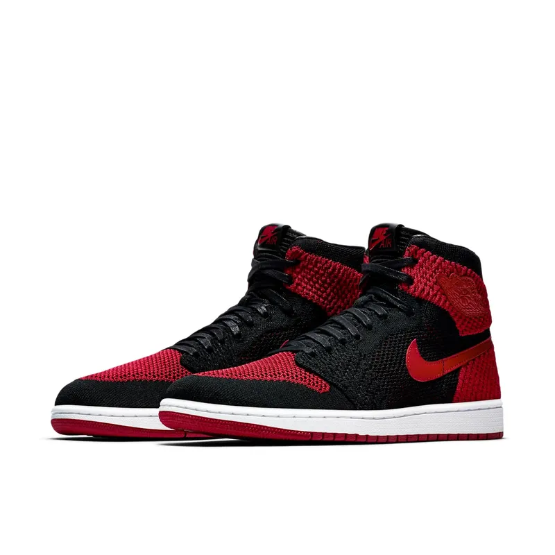 Air Jordan Nike AJ I 1 High Flyknit Bred (919704-001)