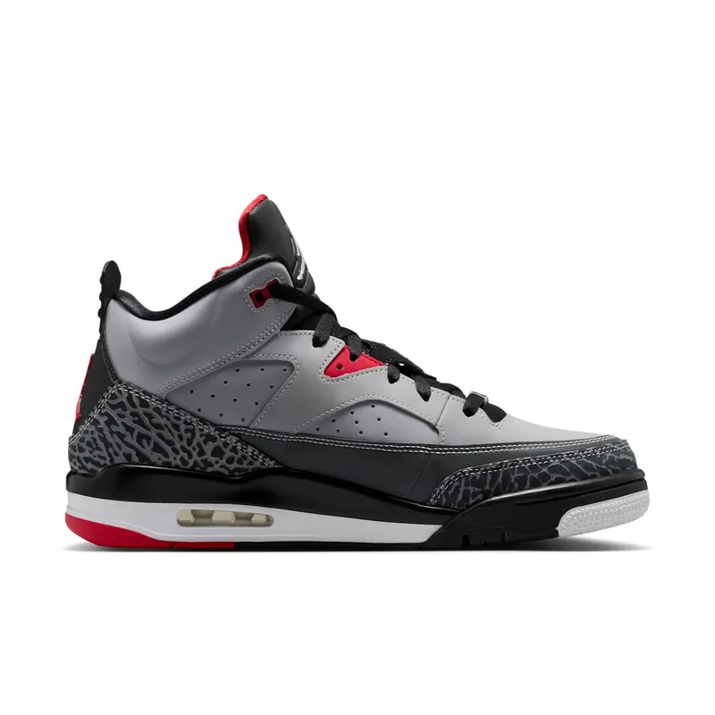 Jordan Son of Mars Low Grey Cement Cement Grey/White-Black-Fire Red (580603-004)