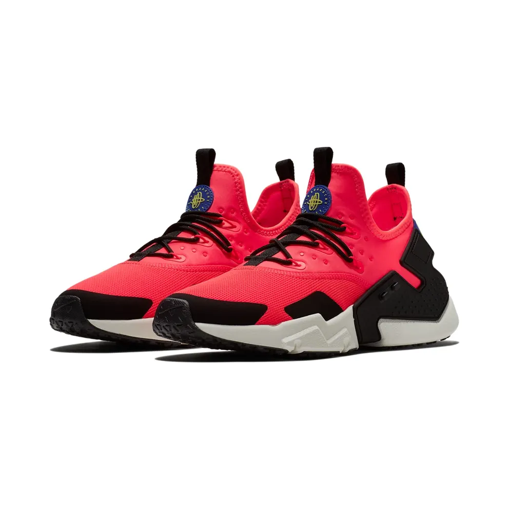 Nike Air Huarache Drift Flash Crimson Black Flash Crimson/Volt-Black-Persian Violet (AH7334-602)