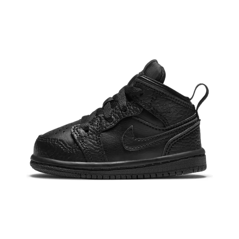 Jordan 1 Mid Triple Black (TD) (640735-091)