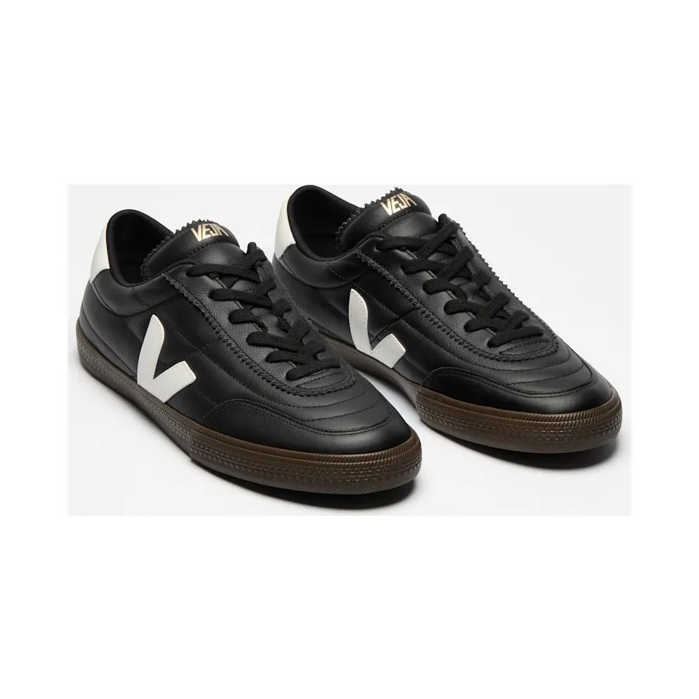 Veja Panenka Low-Top Quilted O. T. Leather Black (FU2020707B)