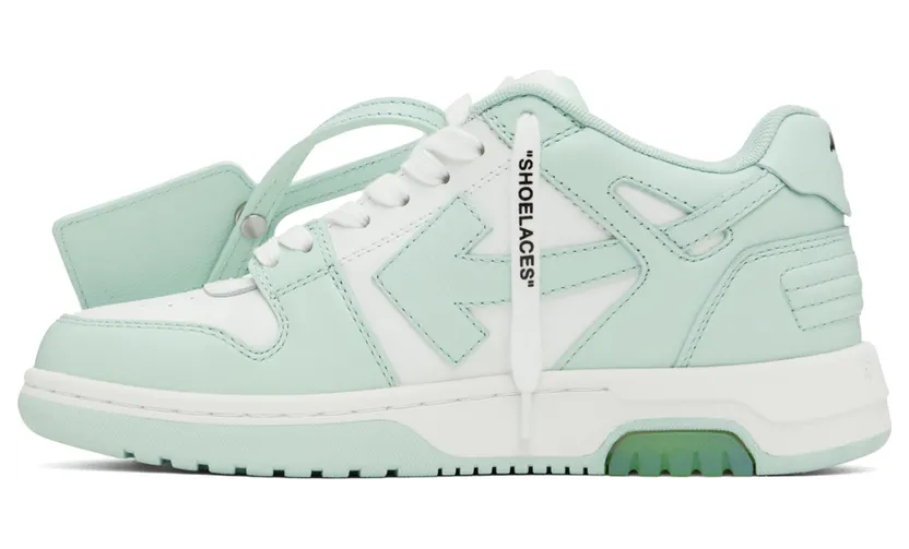 Off-White Out Of Office “White/Green” (OWIA259F22LEA0010151) (3)