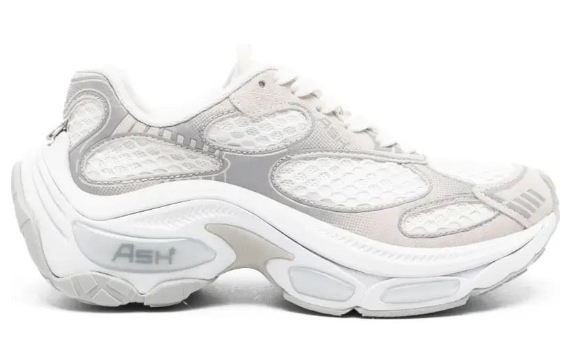 Ash Sneakers mit Mesh-Einsatz – Weiß (DRAGON06098)