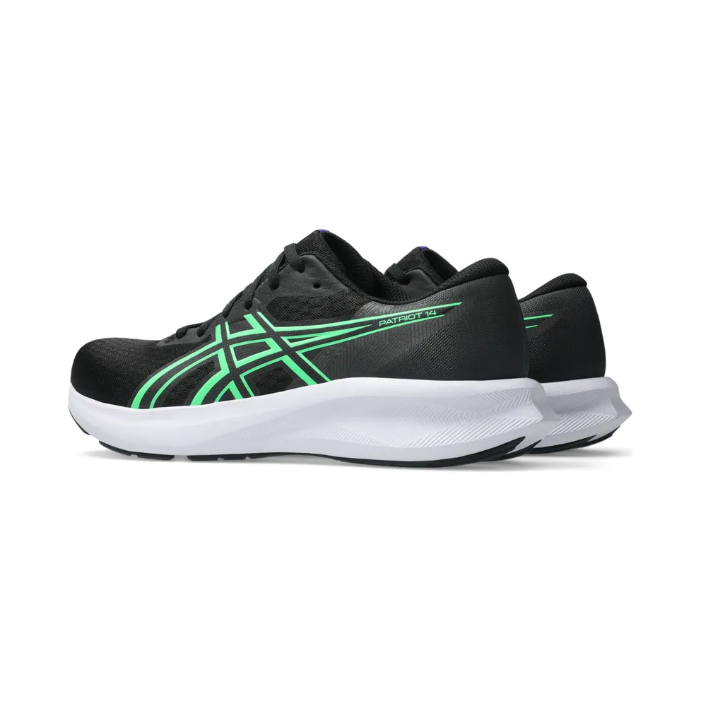 ASICS PATRIOT 14 “Black / Vital Green” (1011C050-006)