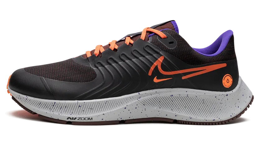 Nike Pegasus 38 Shield “Black Total Orange” (DC4073-003)