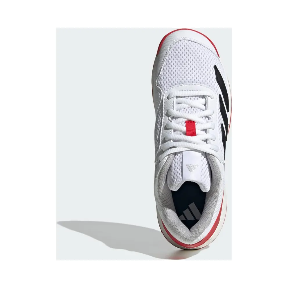 Adidas Courtflash Tennis Kids Cloud White / Core Black / Lucid Red (JI2448)