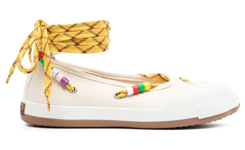Vivienne Westwood Ballerinas mit Schnürung Nude (7201000AWW0005)