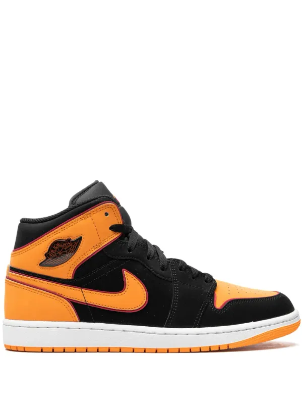 Jordan Air Jordan 1 Mid Black Orange sneakers – Orange (FJ4923)