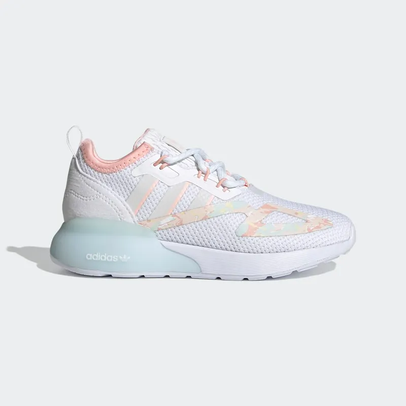 adidas ZX 2K Cloud White / Cloud White / Haze Coral (H02365)