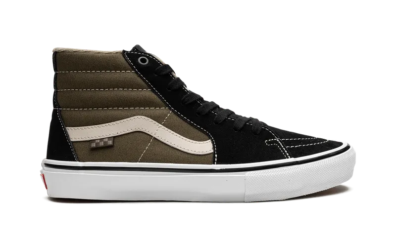 Vans Skate Sk8 Hi “Black/Olive” (VN0A5FCCBKO)