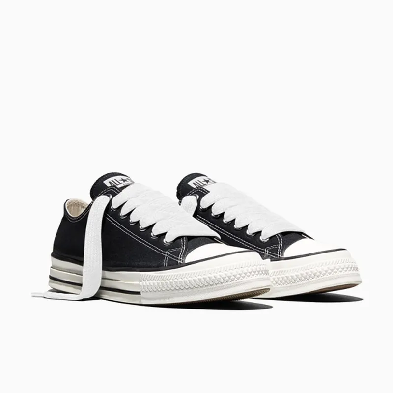 Converse Chuck Taylor All Star Throwback Low Black Vintage White (A19080C)