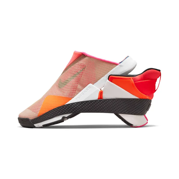Nike Go FlyEase “Bright Crimson/Pink Blast/Light Soft Pink/Black” (CW5883-600)