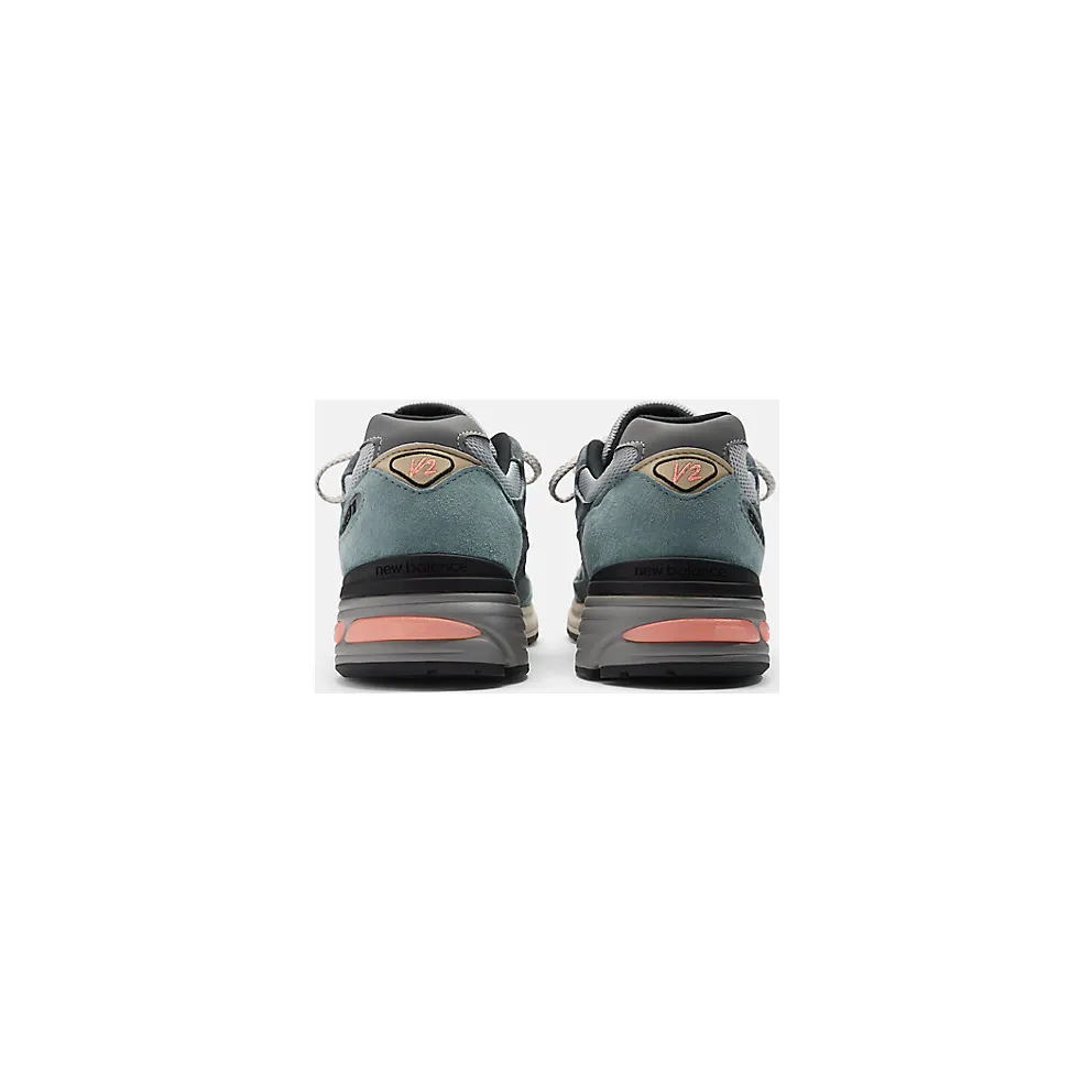 New Balance 991 MiUK Silver Blue Turbulence (U991SG2)