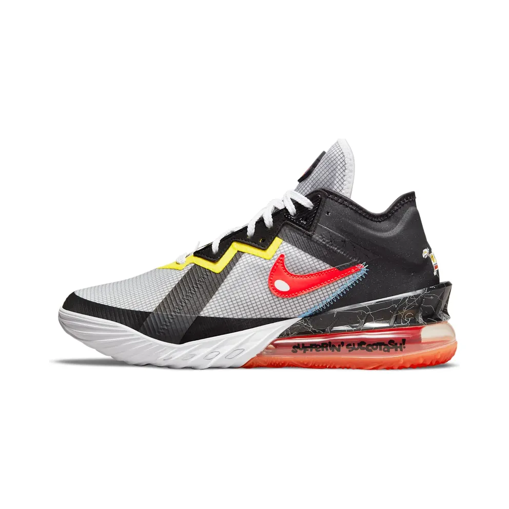 LeBron 18 Low ‘Sylvester vs Tweety’ Weiß (CV7562-103)