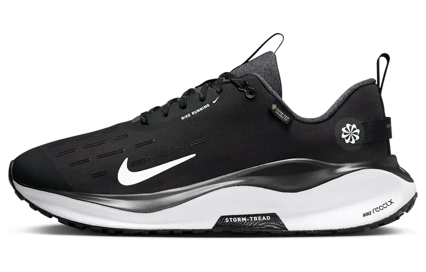 Nike React Infinity Run 4 Gore-Tex “Black Anthracite Volt White” (HQ0265-001)