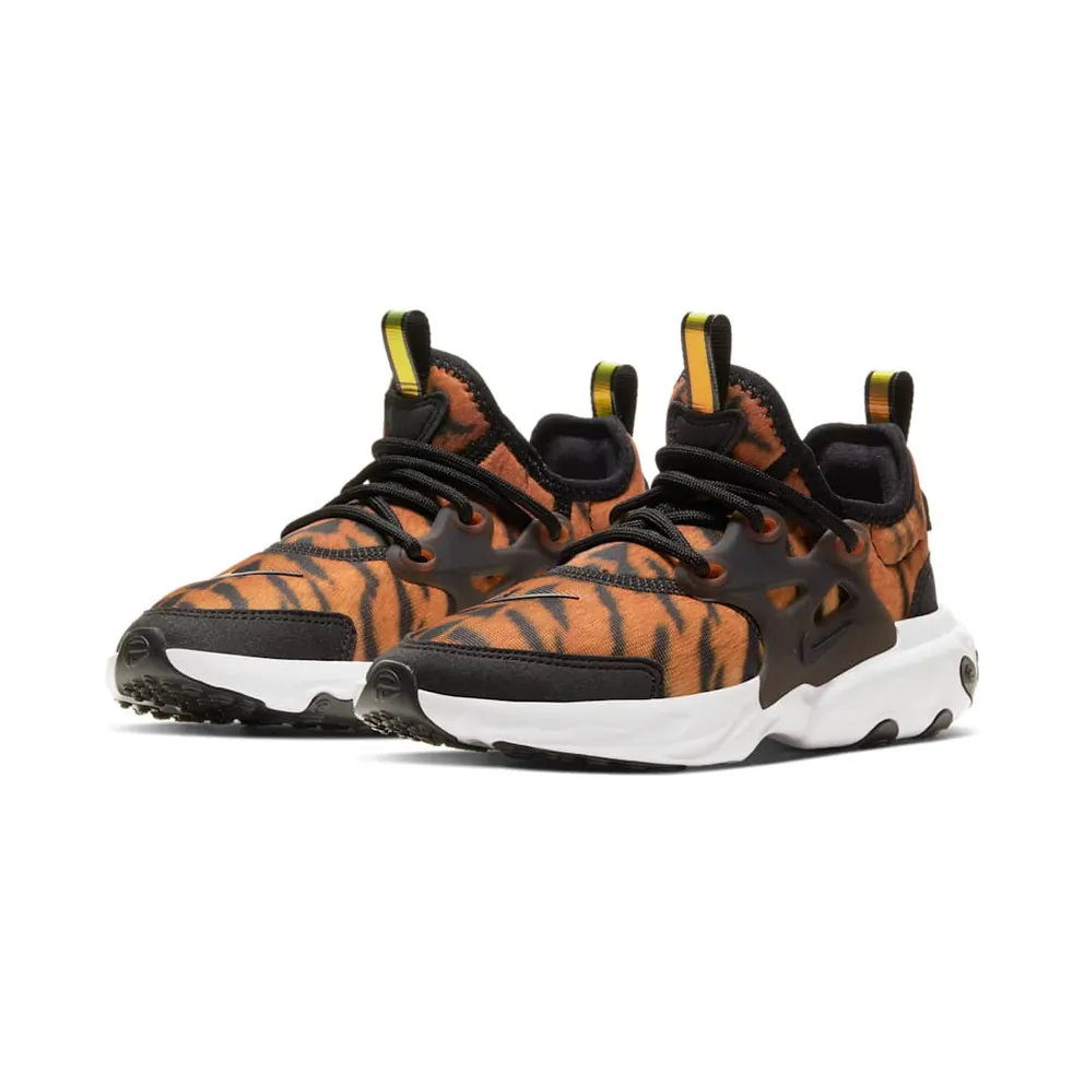 Nike React Presto Tiger (PS) Magma Orange/White-Black (CU8429-800)