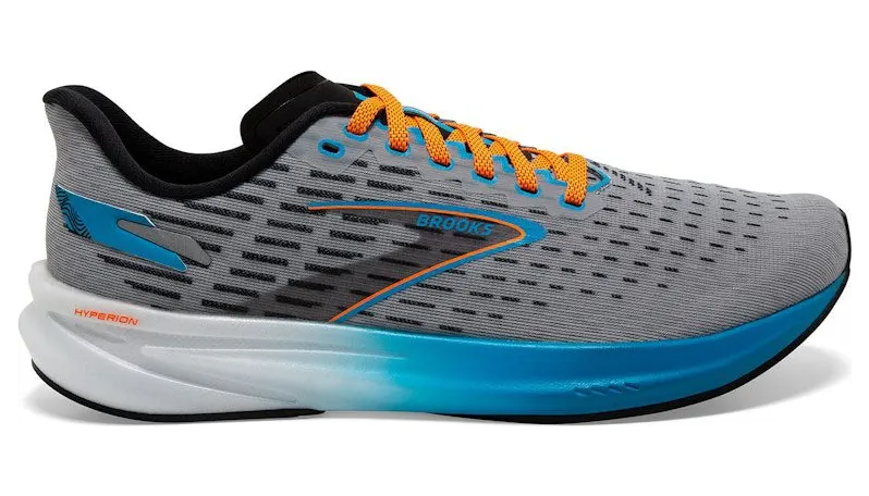 Brooks Hyperion Grey Atomic Blue Scarlet (110407-1D-020)