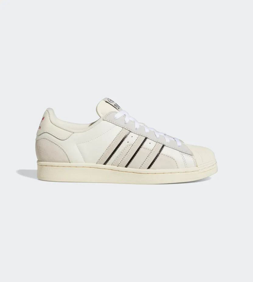 adidas Superstar Cloud White / Aluminium / Vivid Red (GW5921)