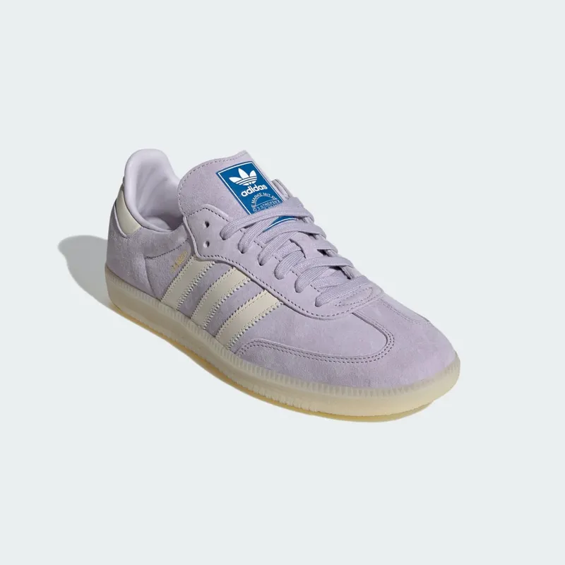 adidas Samba OG Shoes Silver Dawn / Chalk White / Off White (IG6176)