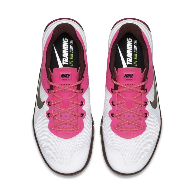 Nike Metcon 2 White/Night Maroon-Pink Blast-Black (W) White/Night Maroon-Pink Blast-Black (821913-106)