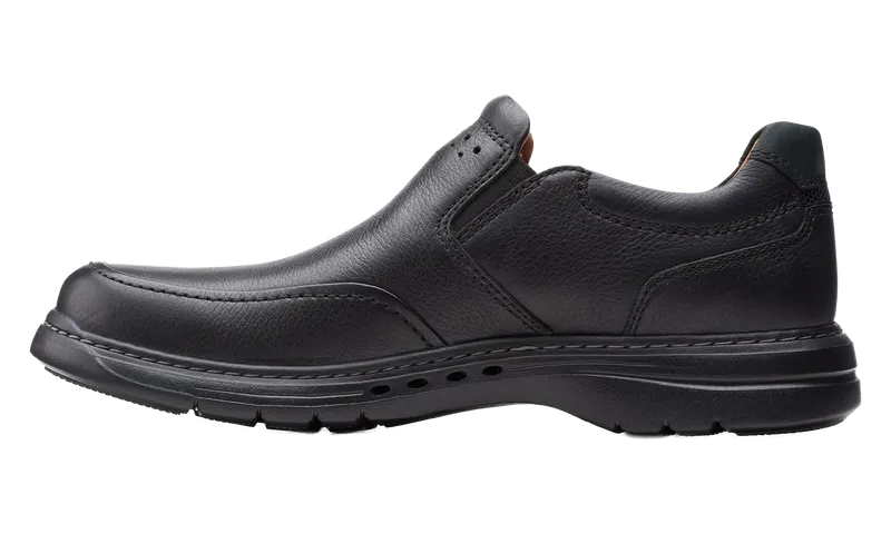 Clarks Un Brawley Step “Black Tumbled” (26151788)