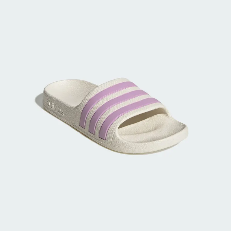 Adidas adilette Aqua Slides Kids Off White / Bliss Lilac / Off White (JS2498)